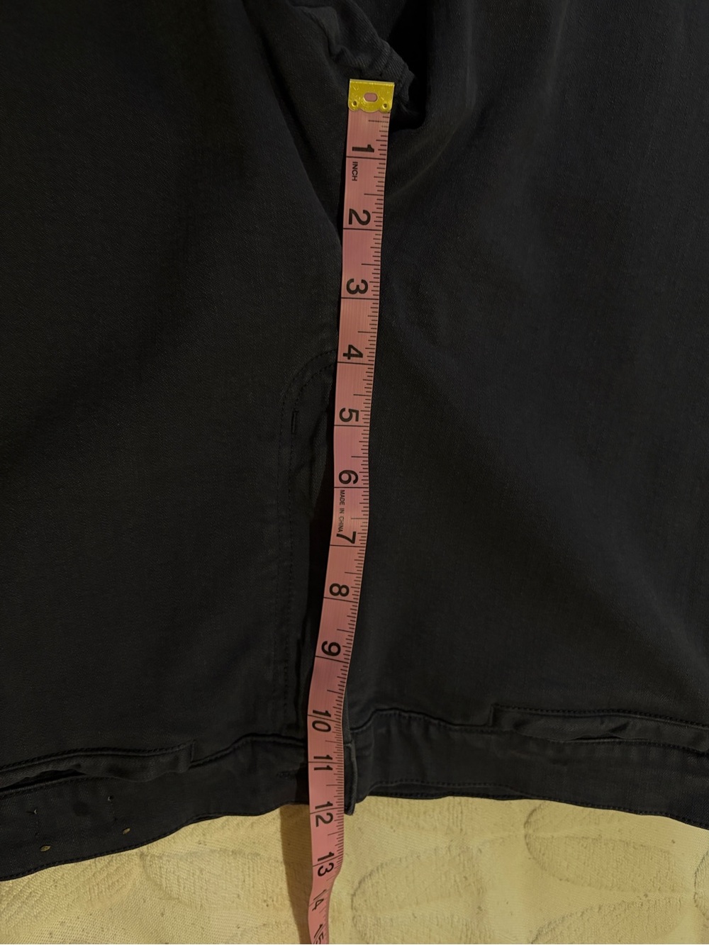 Great condition size 31 Madewell Emmett Wide Leg Crop Navy High-Rise Pants. - Picture 7 of 15
